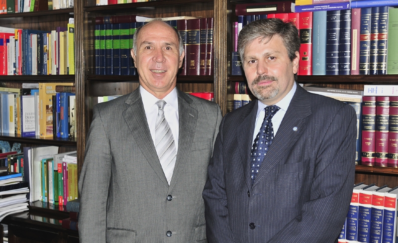 Lorenzetti recibi al nuevo presidente del Consejo de la Magistratura