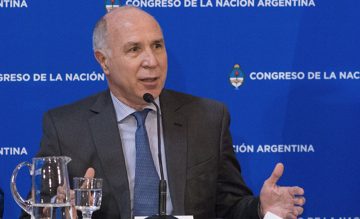 Lorenzetti particip de un encuentro en el Senado sobre narcotrfico