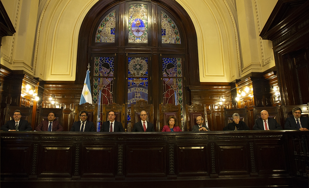 Se realiz en el Palacio de Justicia el acto de apertura del 61 perodo extraordinario de sesiones de la Corte Interamericana de Derechos Humanos